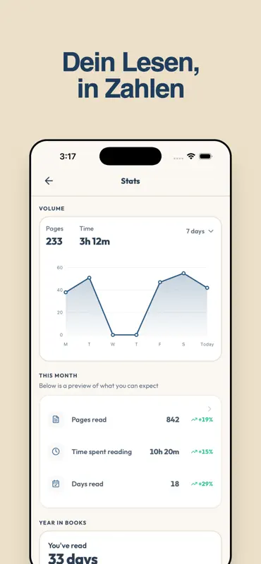 BookQuest: Lesetracker & Ziele screenshot 3 of 8