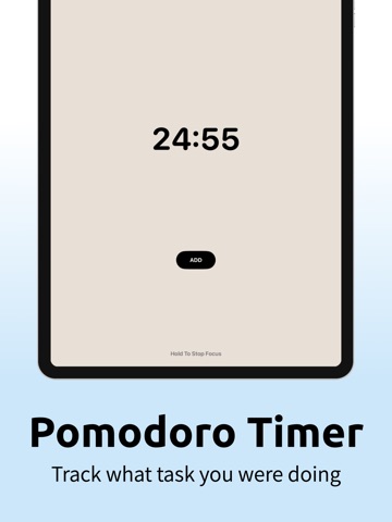 Distrack - Distraction Tracker iPad screenshot
