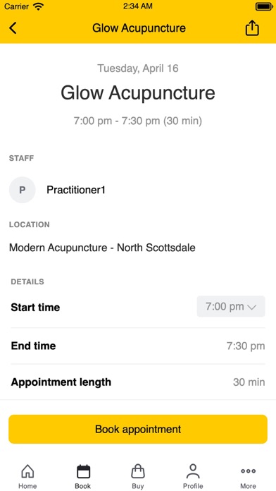 Modern Acupuncture USA Screenshot