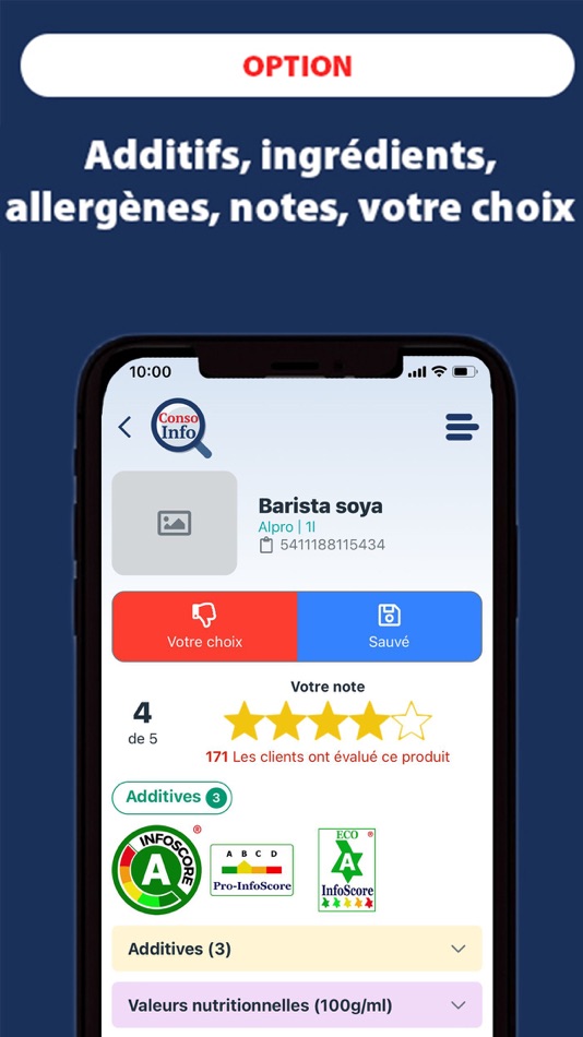 #4. ConsoInfo (iOS) 由: Asociatia InfoCons