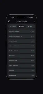 Python Compiler(Pro) screenshot #6 for iPhone