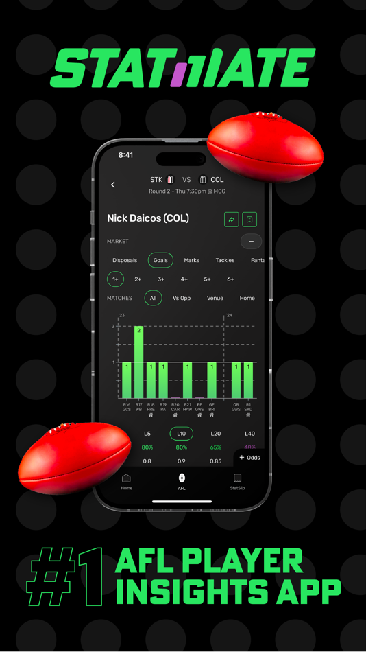 StatMate: AFL Betting Insights - 1.2.11 - (iOS)