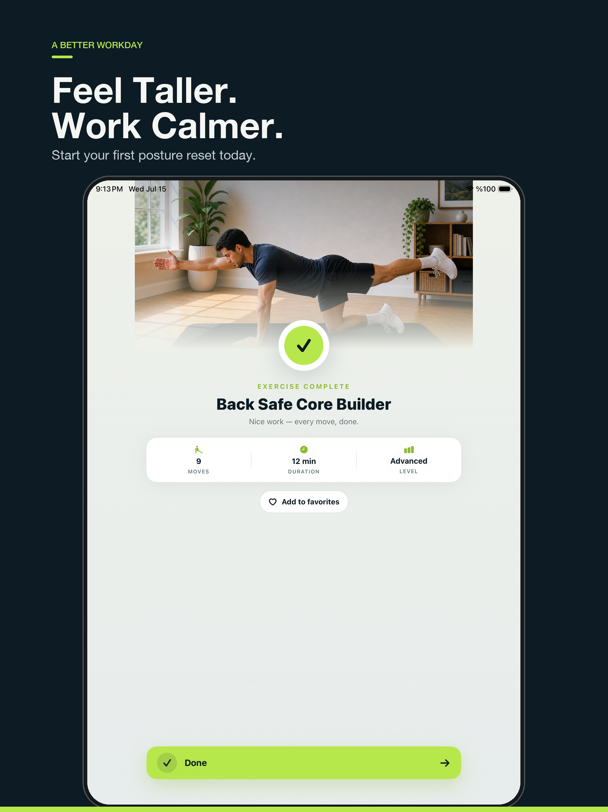 Posture Reset Coach screenshot 14