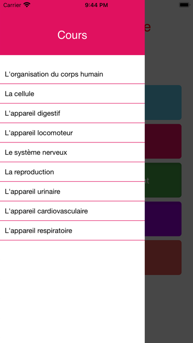 Biologie humaine Screenshot
