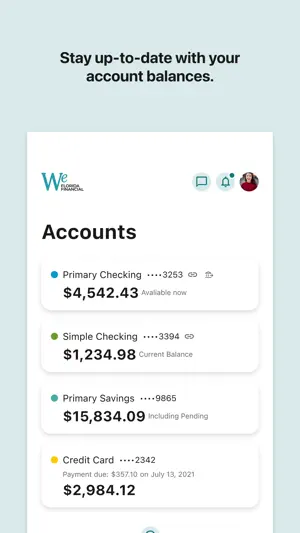 We Florida Financial Mobile screenshot 3