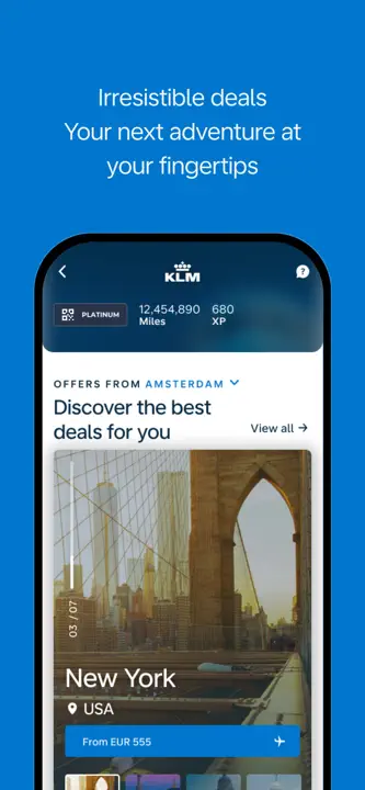 KLM: Screenshot 8 von 8