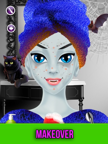Monster Girls Makeover Games iPad screenshot