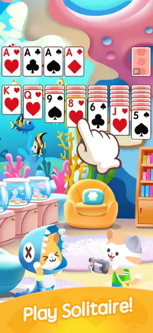 Solitaire Kitty Cats screenshot 1