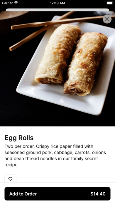 eM Que Viet Restaurant Screenshot