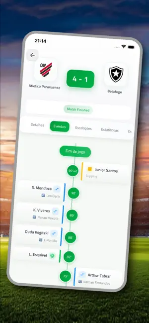 Futebol Brasileiro - Ao Vivo screenshot 3