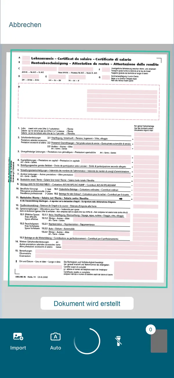 Screenshot #2 pour Abraxas DocCapture