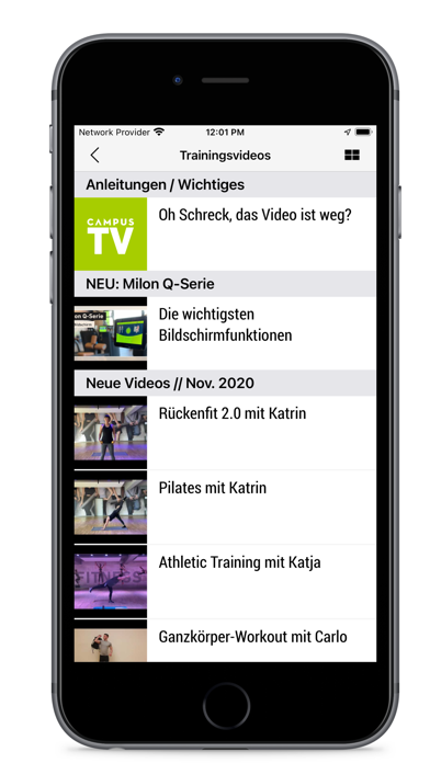 Campus Clubs Screenshot