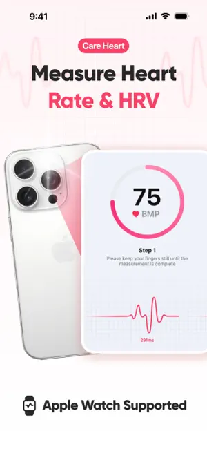 Care Heart: Heart Rate Monitor screenshot 2