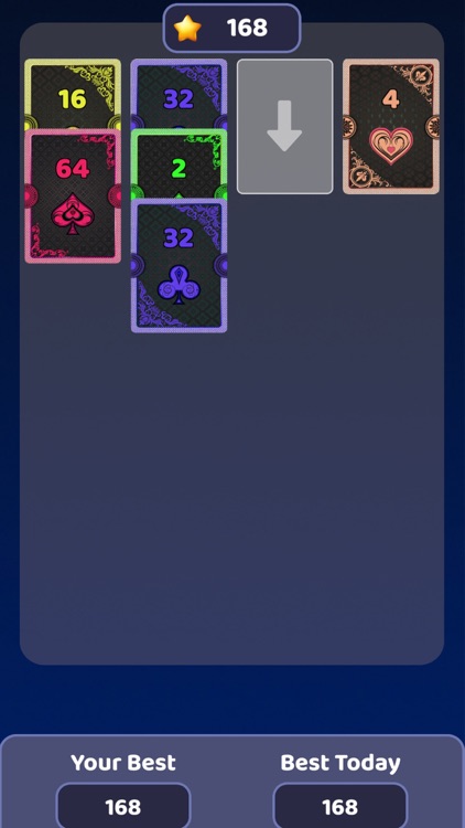 Solitaire Merge Card  2048