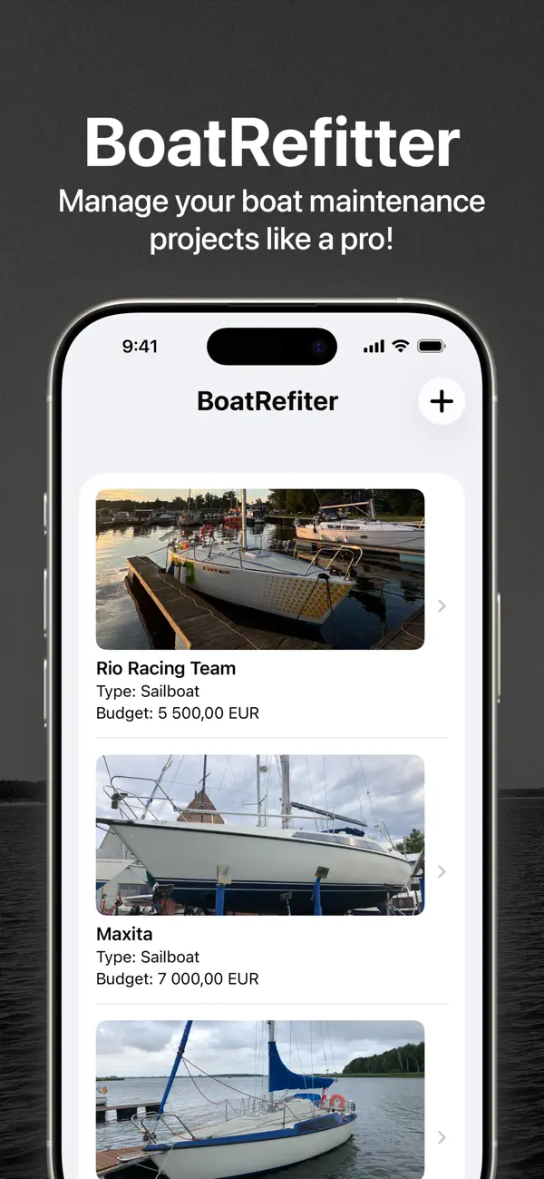 Screenshot #1 pour BoatRefiter