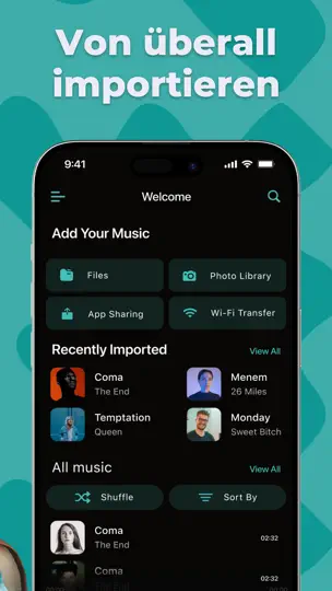 Screenshot von Offline Player: Musik Hören XM auf dem iPhone 2
