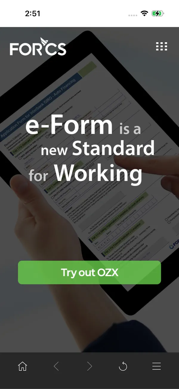 Screenshot #1 pour OZX Mobile
