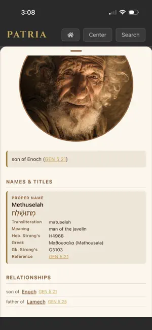 Patria - People of the Bible screenshot 4