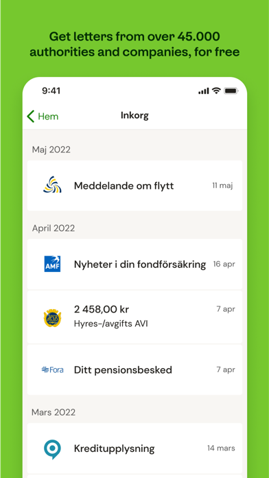 Kivra Screenshot 3 - AppWisp.com Kivra Screenshot 3 - AppWisp.com