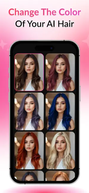 AI Hairstyle Try On: Color Cut screenshot 3