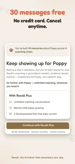 Recall: Puppy & Dog Training screenshot 4