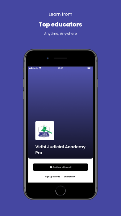 Vidhi Judicial Academy Screenshot