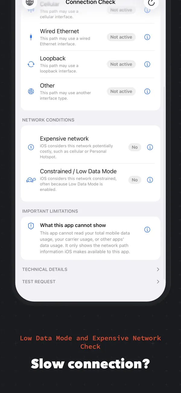 Screenshot #2 pour Connection Check