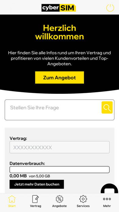 Screenshot #1 pour cyberSIM Servicewelt