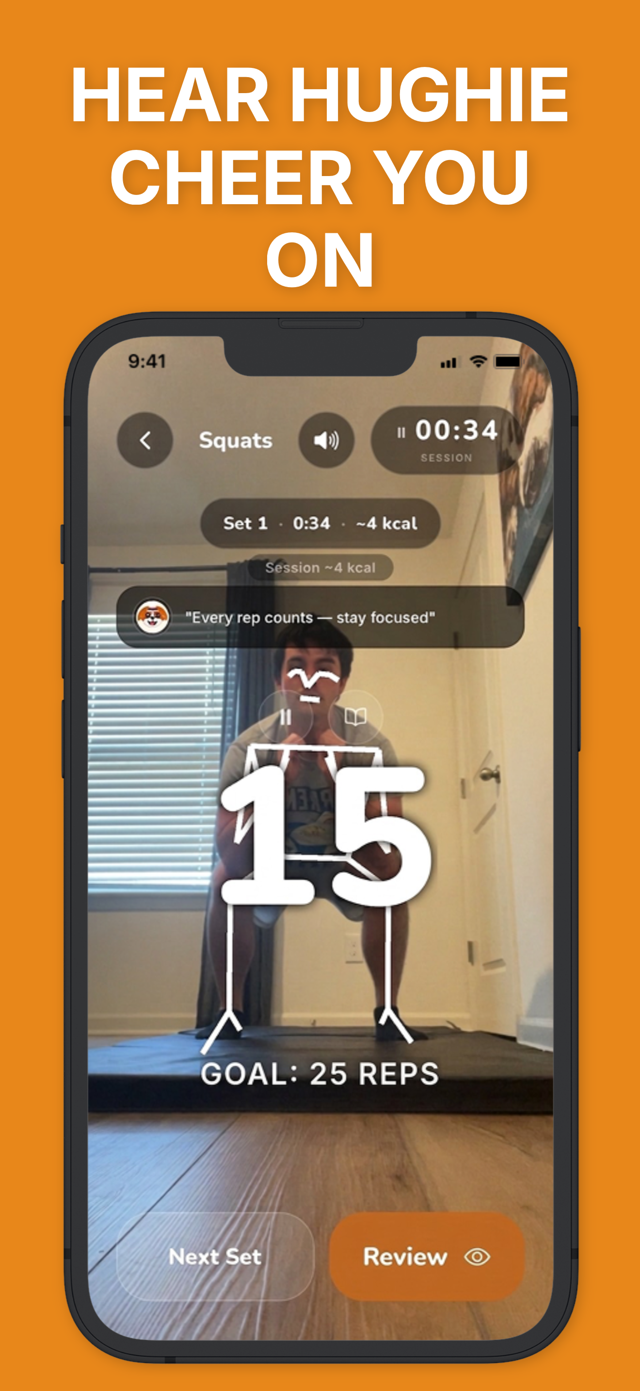 Hughie: AI Rep Counter screenshot 3
