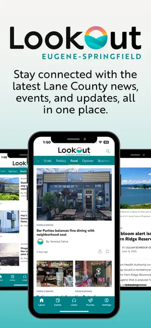 Lookout Eugene-Springfield screenshot 1