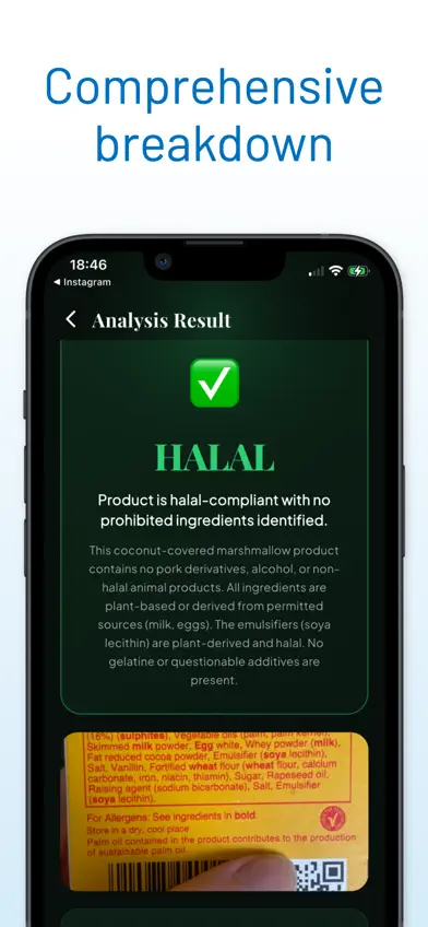 HalalOrNot: Scan Halal Food screenshot 4