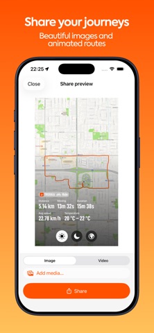 Trekka：GPS活动追踪器 screenshot