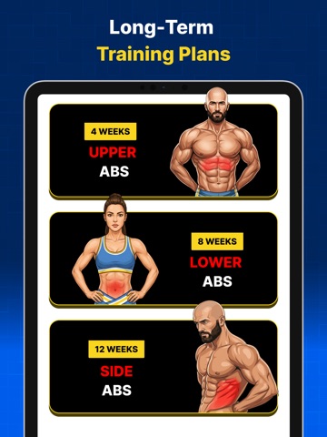 Abify: Six Pack Abs at Home iPad screenshot