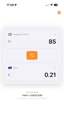 Curry - The Currency Converter screenshot