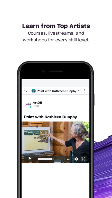 ArtDB: Artist Community Screenshot