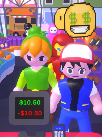 Supermarket Simulator Cashier iPad screenshot