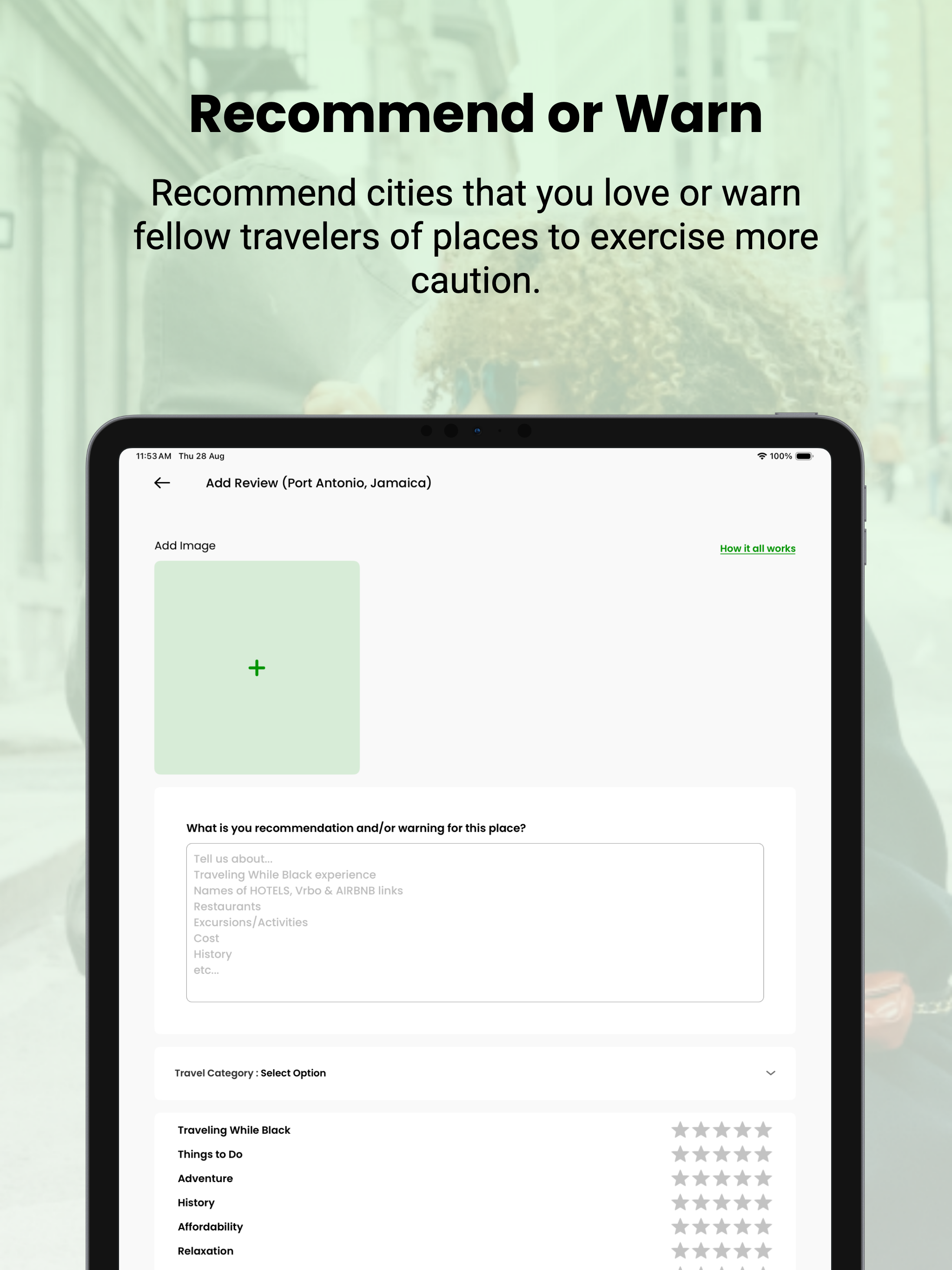 Green Book Global: Trip Safety