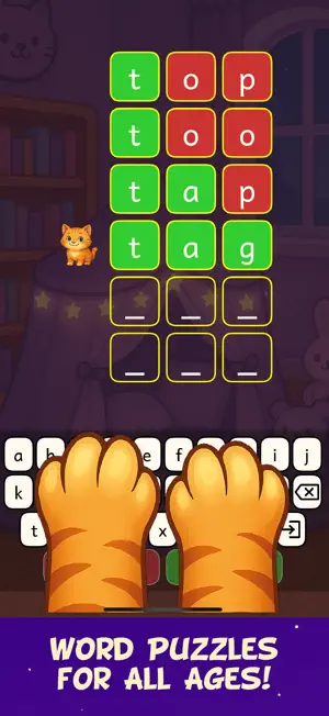 Cats & Clues - The Word Game screenshot 1