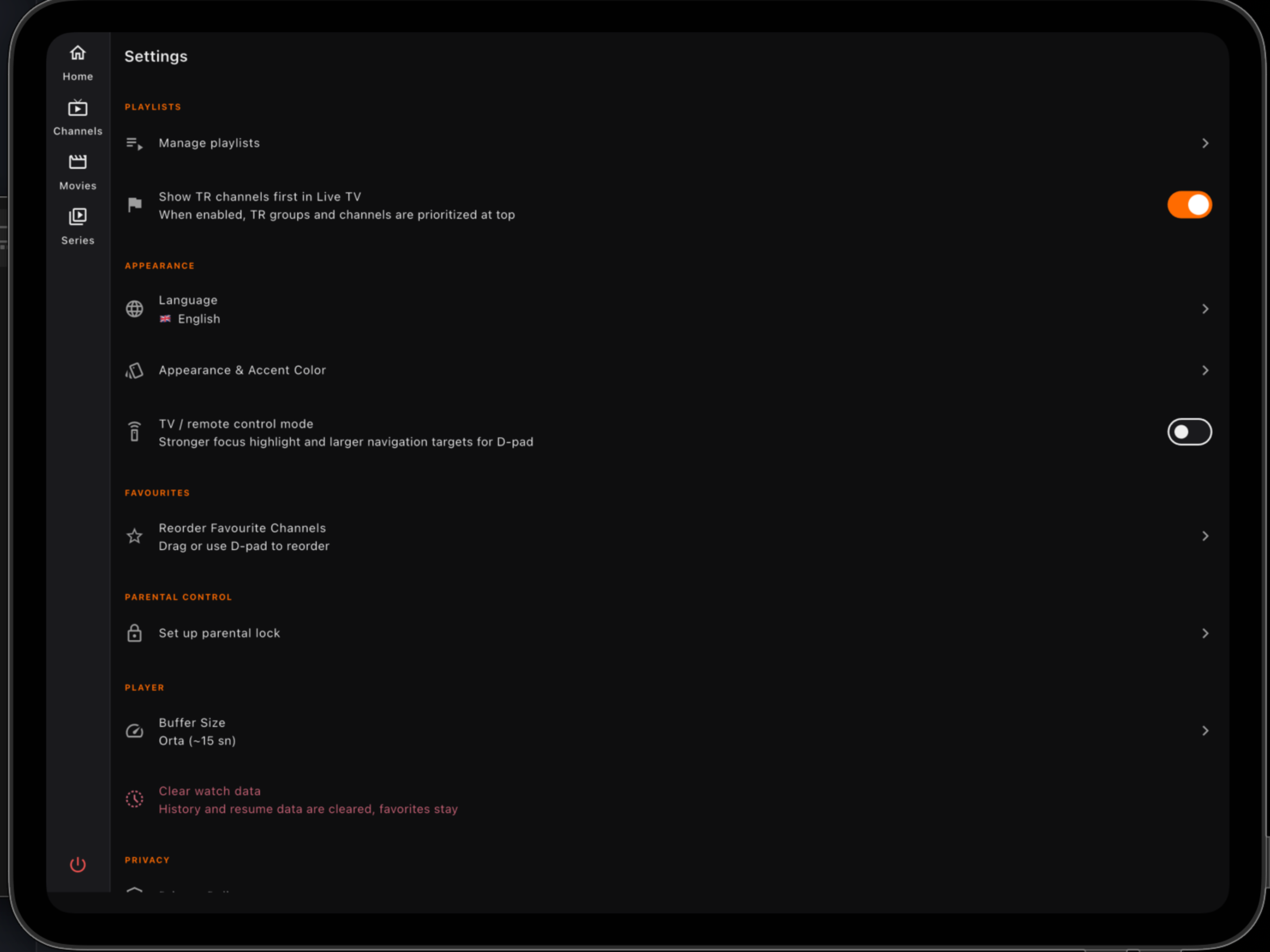 Owl IP Player screenshot 5