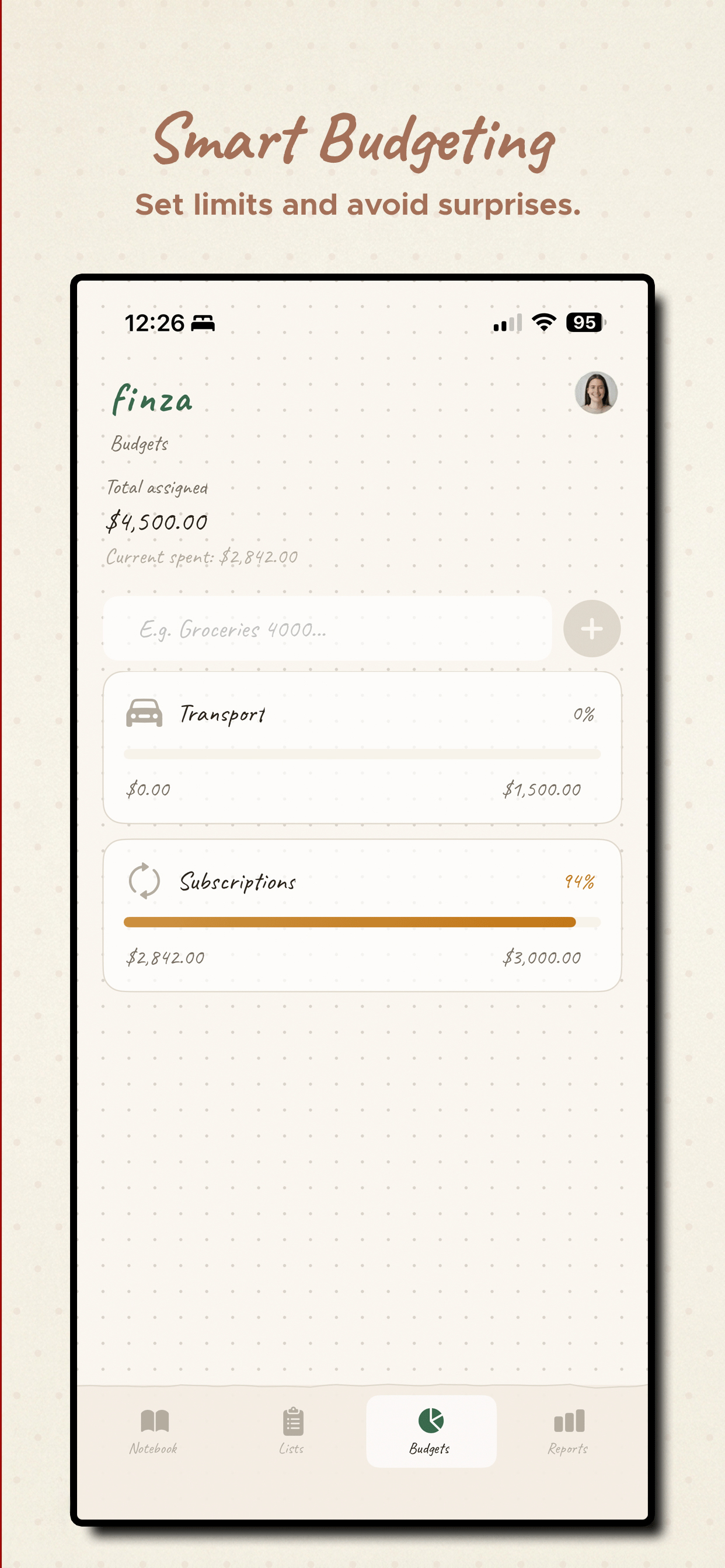 Finza: Stress-Free Finance screenshot 4