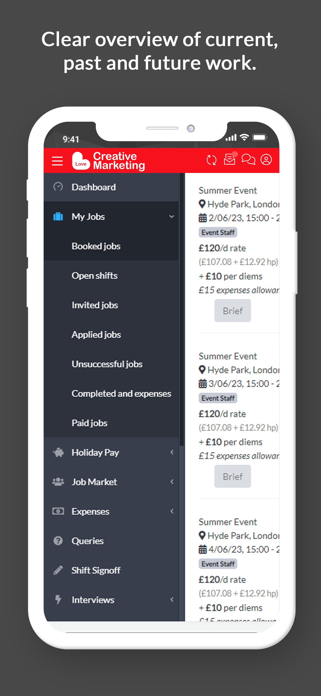 MF Events Staffing Solutions screenshot 3