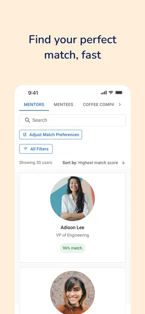 Together Mentorship Platform screenshot 2