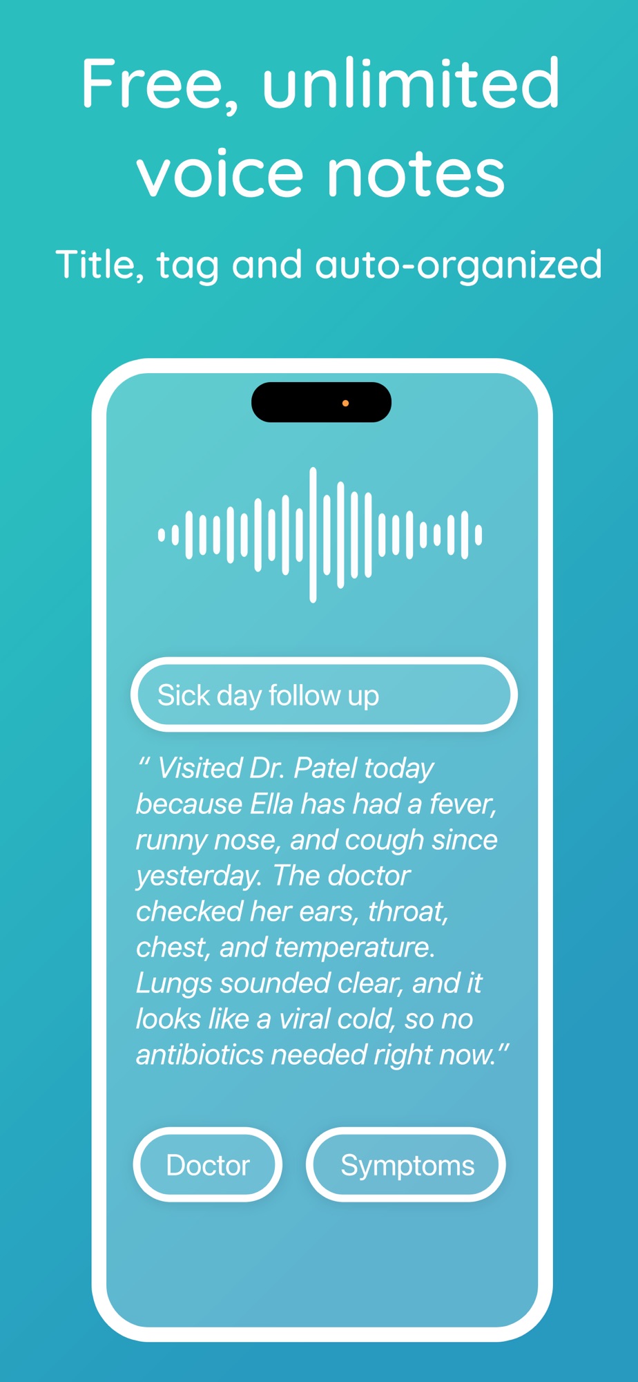 Nubo: Voice Baby Tracker & Log screenshot 8