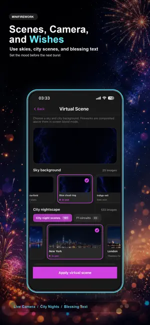 Mini Fireworks:Your sky show screenshot 3