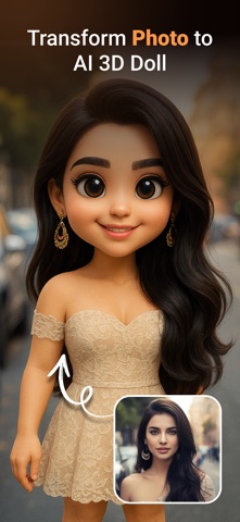 3D Doll Trend : Ai Doll Toy iPhone screenshot