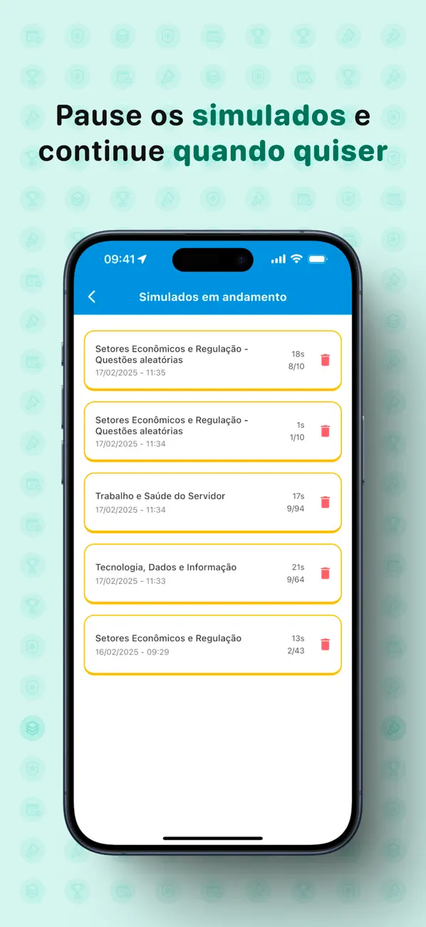 Screenshot #2 pour CNU 2026: Concurso e Simulados