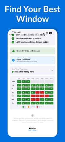 Paddle Check: Safe to Launch? screenshot