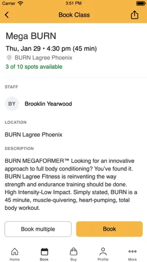 BURN A Lagree Studio screenshot 3