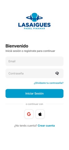 Lasaigues Padel Club iPhone screenshot 1