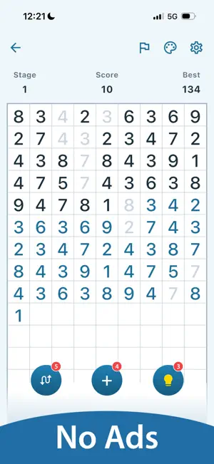 Number Match Game - 10 & Pairs screenshot 1